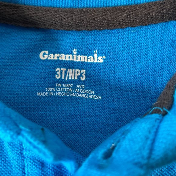 Garanimals Polo Shirt NWT Skate Board design on back - Picture 3 of 3